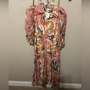 TCEC Multicolor Long Sleeve Dress